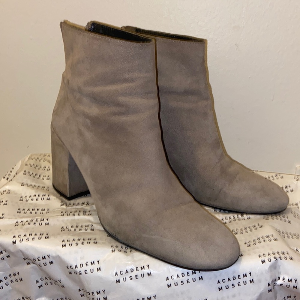 Stuart Weitzman Suede Ankle Boots